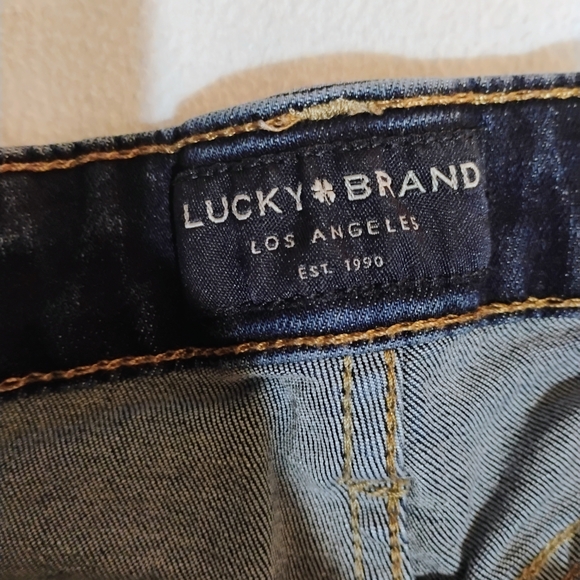 Lucky Brand Indigo Wide Leg Jeans - Picture 2 of 11